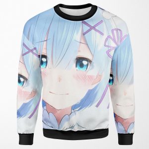 Re Zero Rem All-over-print Unisex Sweatshirt
