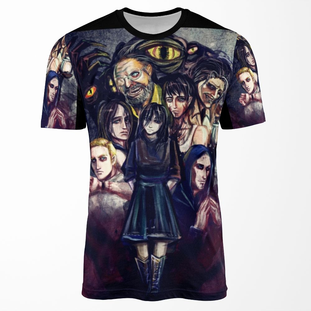 Re7 Everybody S Dead All-over-print T-shirt