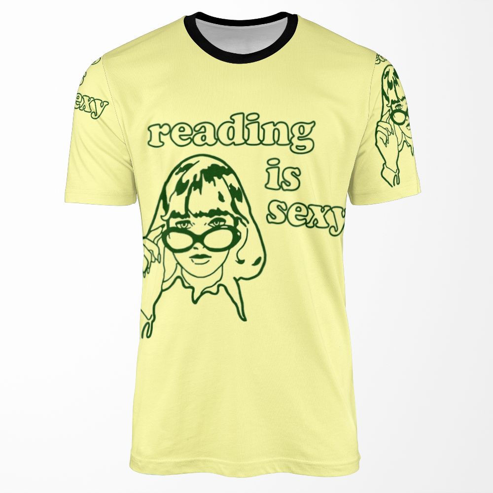 Reading Is Sexy All-over-print T-shirt