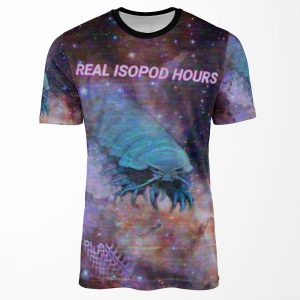 Real Isopod Hours All-over-print T-shirt