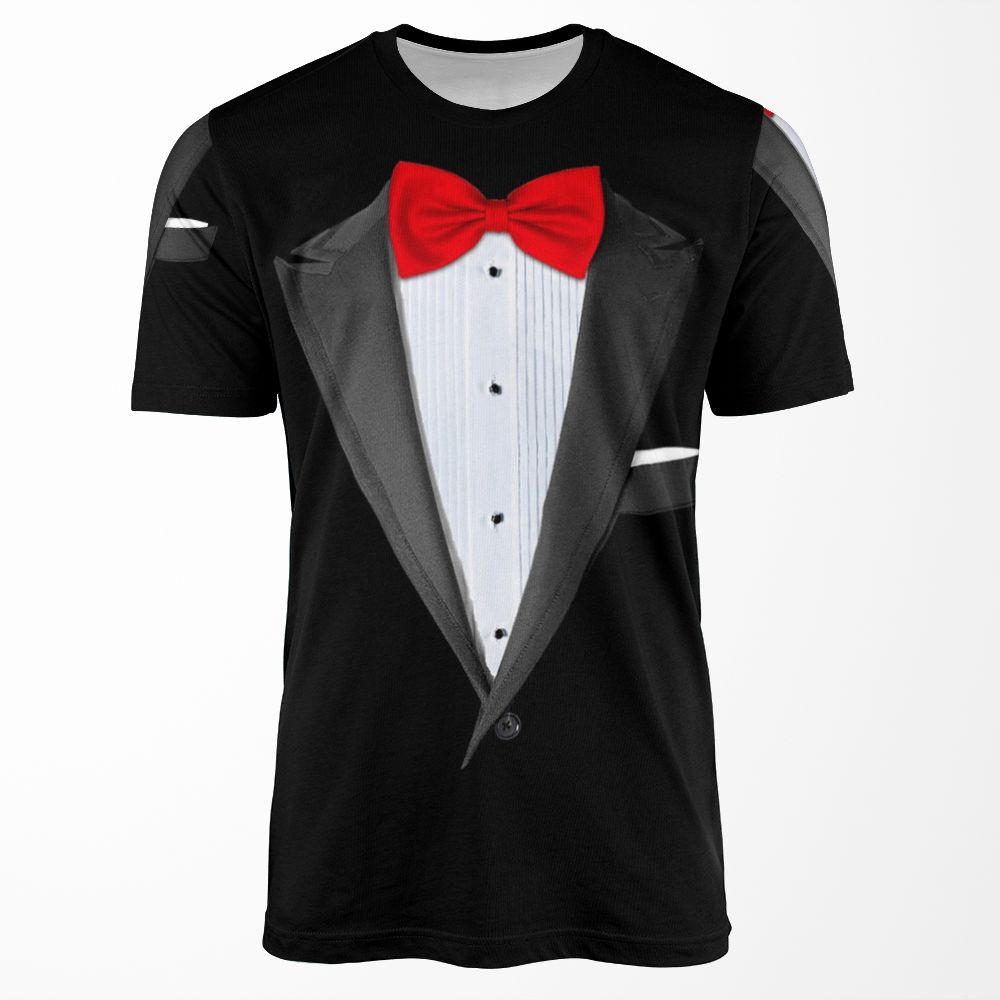 Realistic Tuxedo Shirt All-over-print T-shirt