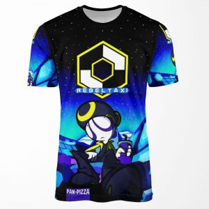 Rebeltaxi Pan Pizza All-over-print T-shirt