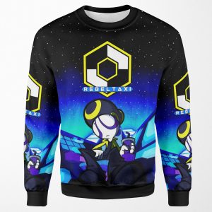 Rebeltaxi Pan Pizza All-over-print Unisex Sweatshirt