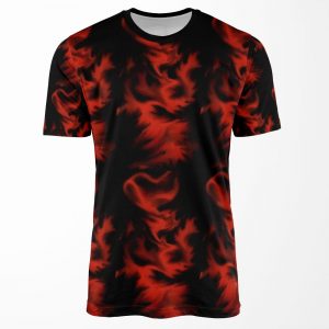 Red Dragon All-over-print T-shirt