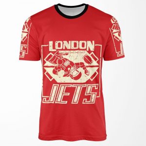 Red Dwarf London Jets All-over-print T-shirt