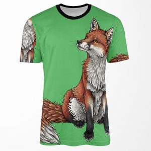 Red Fox All-over-print T-shirt
