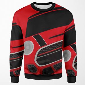 Red Italian Job All-over-print Unisex Sweatshirt