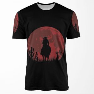 Red Moon All-over-print T-shirt