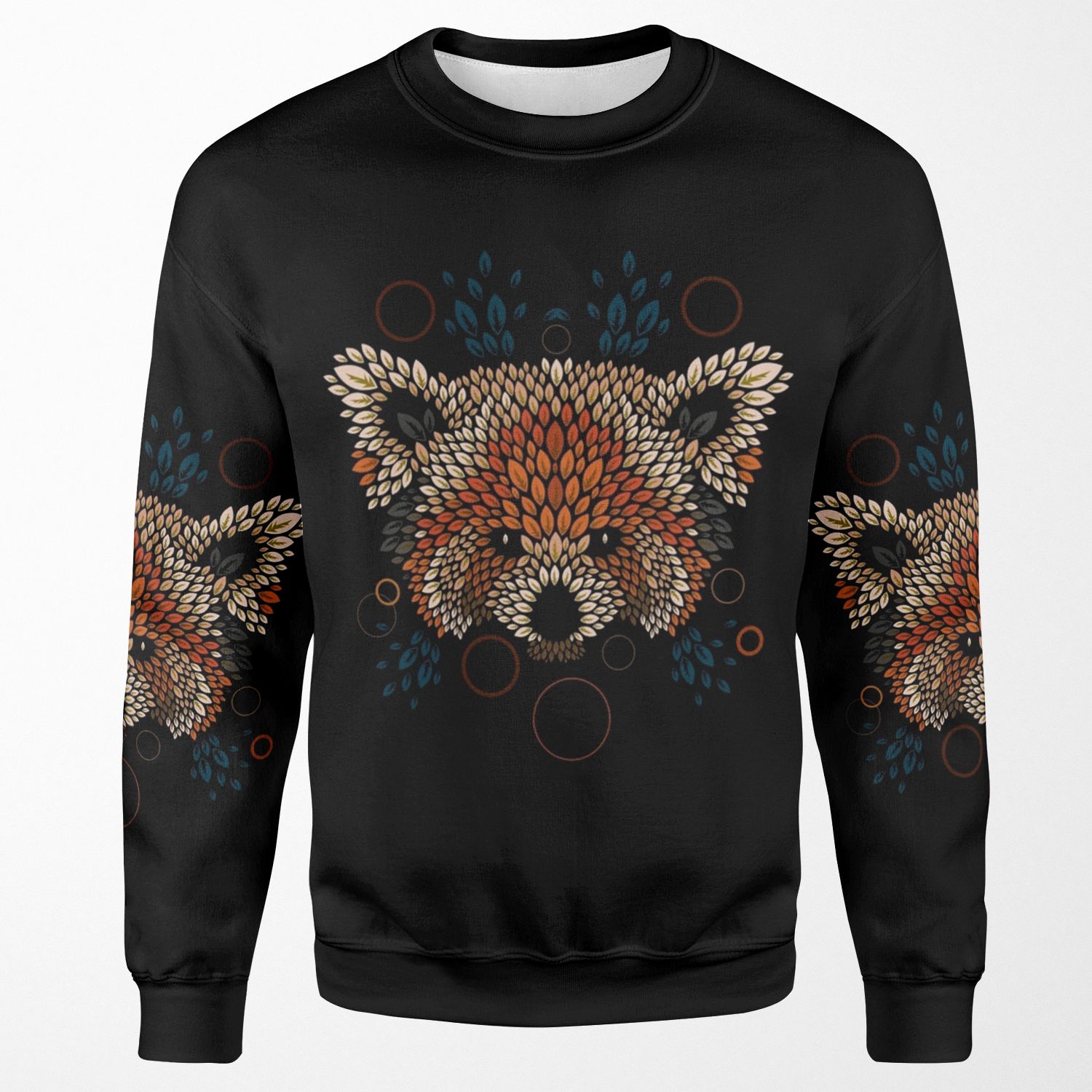 Red Panda Face All-over-print Unisex Sweatshirt