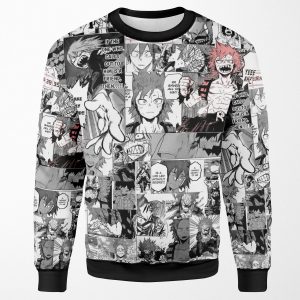 Red Riot Manly Hearted Hero All-over-print Unisex Sweatshirt