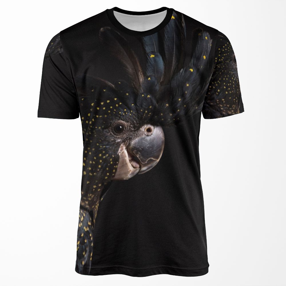 Red Tailed Black Cockatoo 2 All-over-print T-shirt