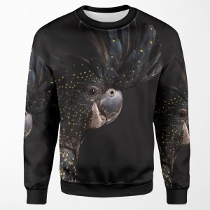 Red Tailed Black Cockatoo 2 All-over-print Unisex Sweatshirt