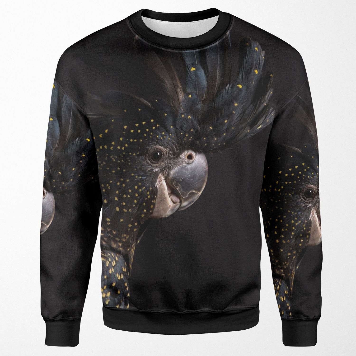 Red Tailed Black Cockatoo 2 All-over-print Unisex Sweatshirt