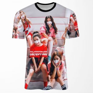 Red Velvet Dumb Dumb Era All-over-print T-shirt