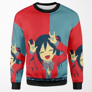 Red White And Nico All-over-print Unisex Sweatshirt