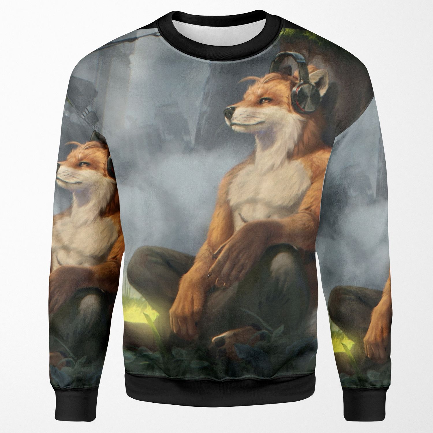 Relaxing All-over-print Unisex Sweatshirt