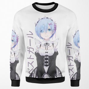Rem Geometric All-over-print Unisex Sweatshirt
