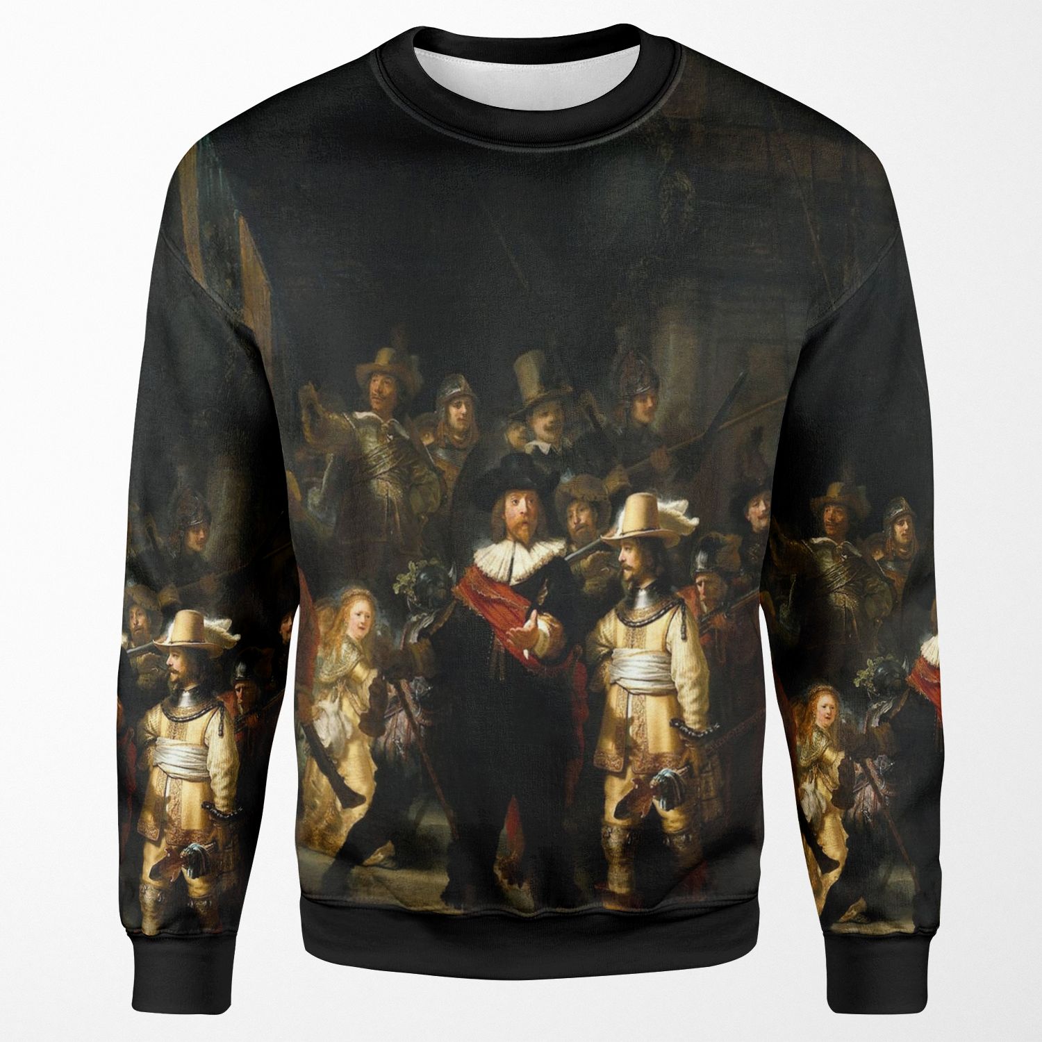Rembrandt Master Of Art Vol 1 All-over-print Unisex Sweatshirt