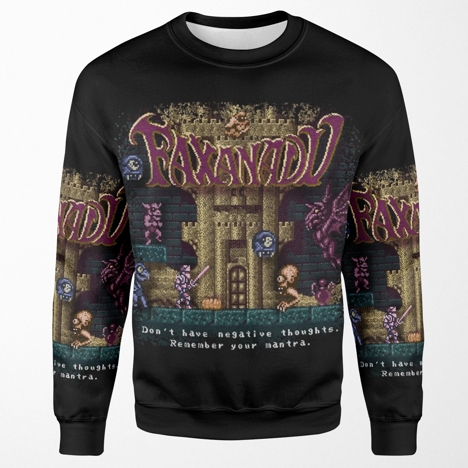 Remember Your Mantra All-over-print Unisex Sweatshirt