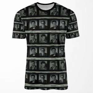 Remembering Buddy Holly Ritchie Valens Eddie Cochran The Big Bopper All-over-print T-shirt