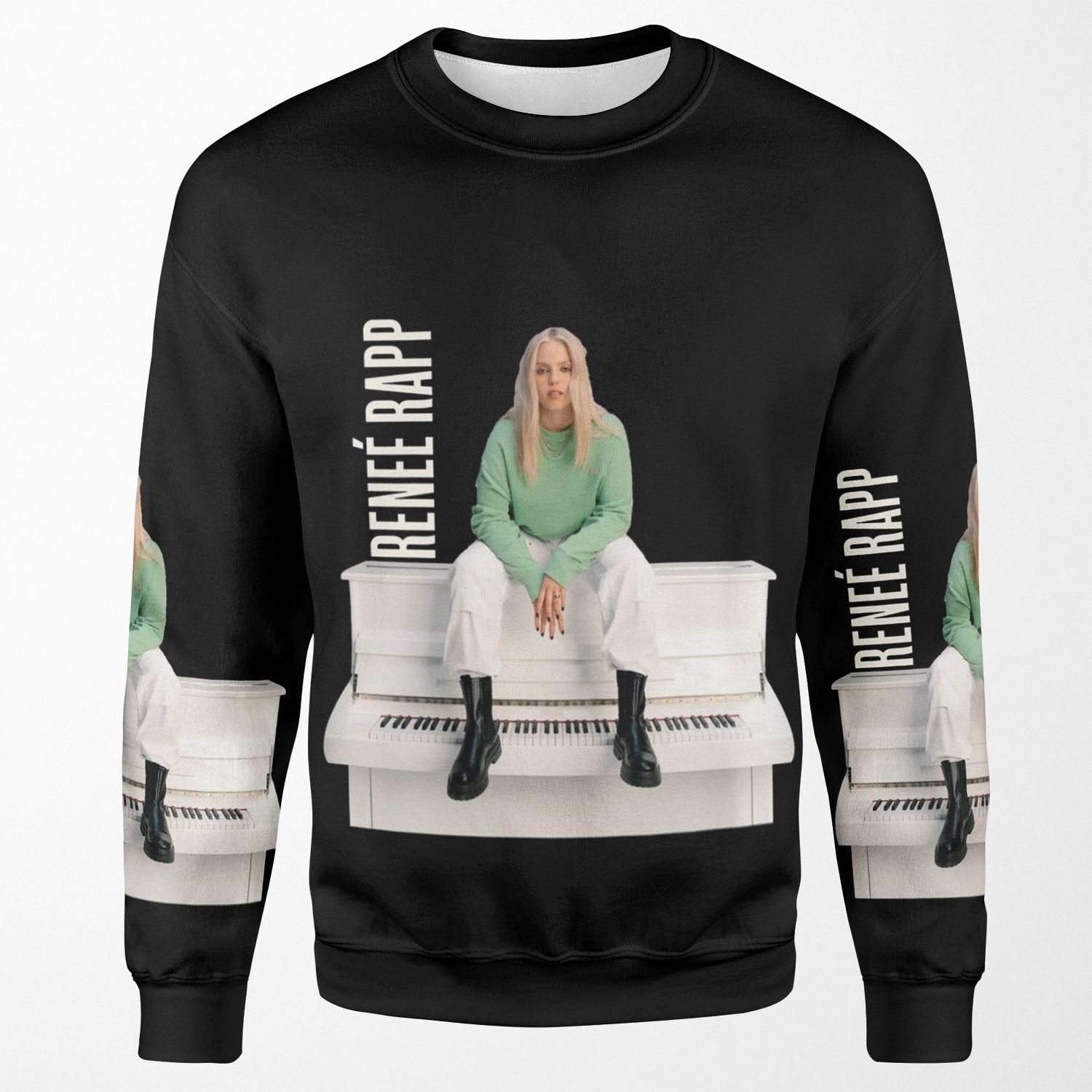 Renee Rapp Renee Rapp Renee Rapp Renee Rap Someone Gets Hurt Gavin Leatherwood Kate Rockwell Renee Rapp Music Everything To Everyone All-over-print Unisex Sweatshirt