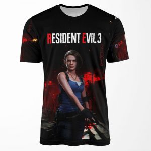 Resident Evil R3Make Jill All-over-print T-shirt