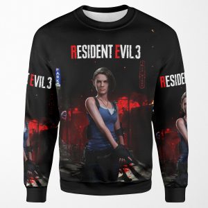 Resident Evil R3Make Jill All-over-print Unisex Sweatshirt