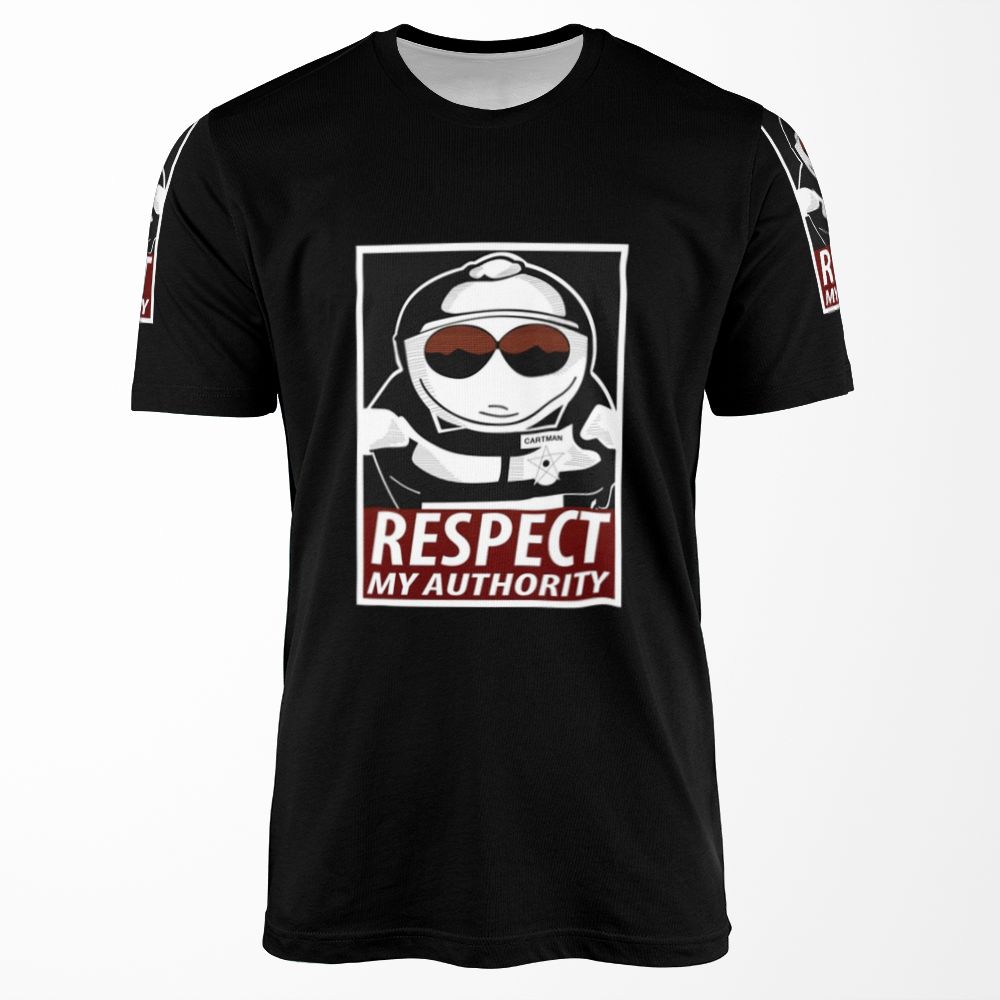 Respect My Authority South Park Cartman All-over-print T-shirt