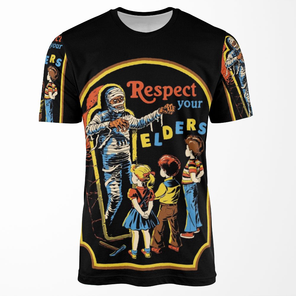 Respect Your Elders All-over-print T-shirt