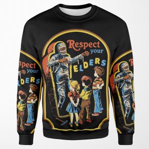 Respect Your Elders All-over-print Unisex Sweatshirt