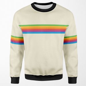 Retro Apple Rainbow All-over-print Unisex Sweatshirt