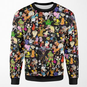 Retro Cartoons Rugrats 80S 90S Tv Show Cartoon Rockos Life All-over-print Unisex Sweatshirt