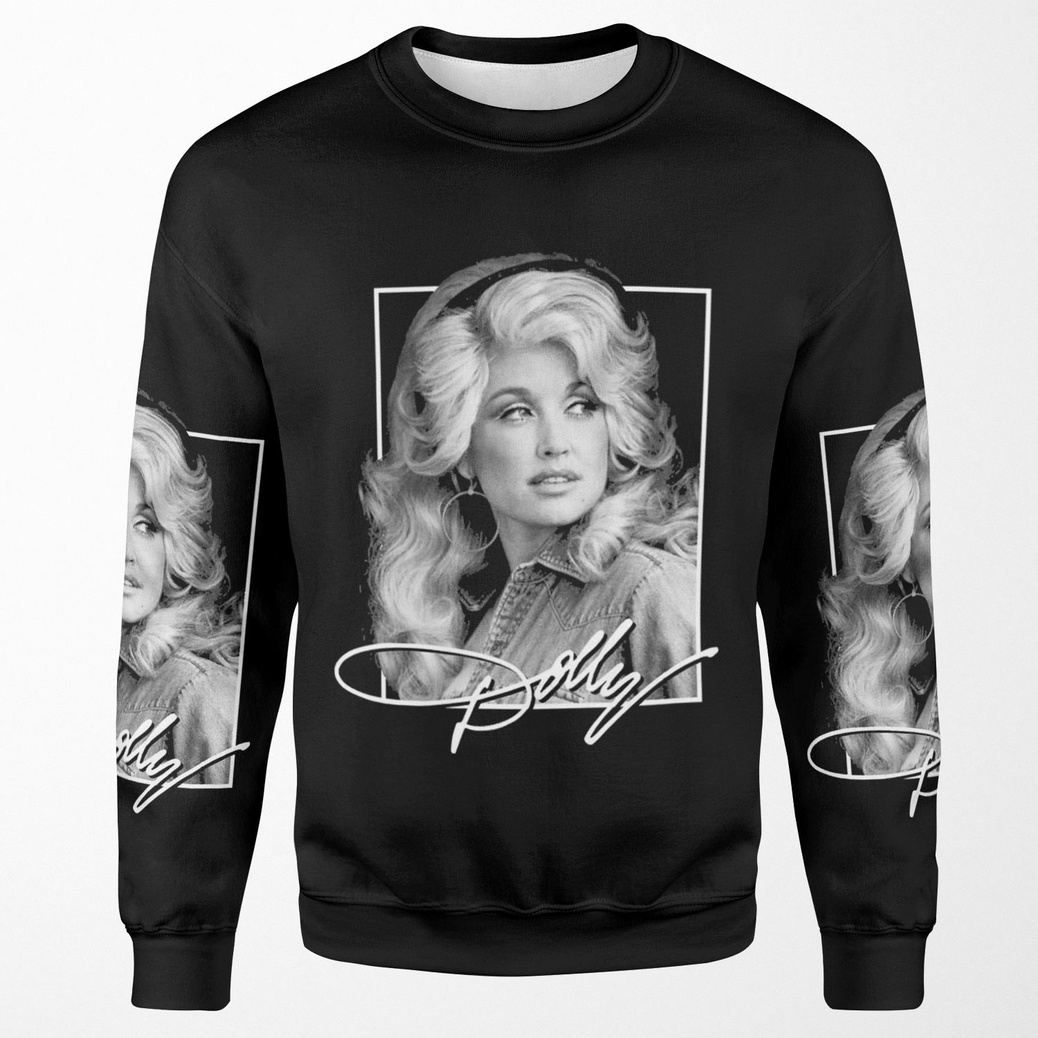 Retro Dolly Parton S Gift Men Women All-over-print Unisex Sweatshirt