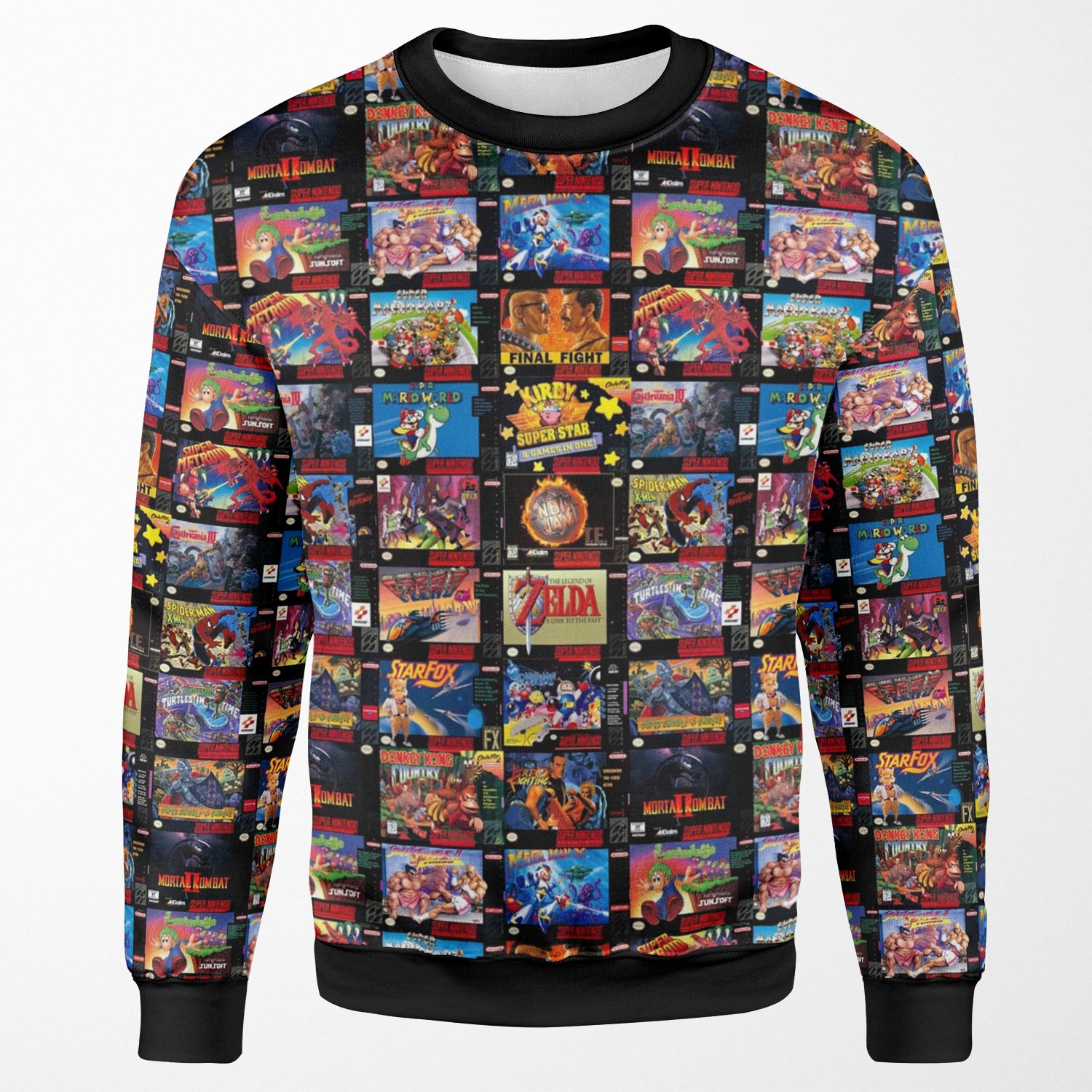 Retro Gaming Boxes All-over-print Unisex Sweatshirt