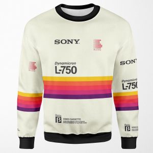 Retro Sony Vhs Beta All-over-print Unisex Sweatshirt
