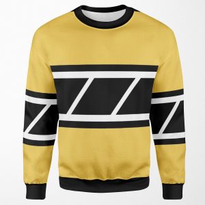 Retro Speedblock Yellow All-over-print Unisex Sweatshirt