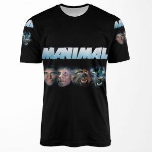 Retro Tv Program Manimal Artwork All-over-print T-shirt
