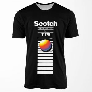 Retro Vhs Tape Vaporwave Aesthetic All-over-print T-shirt