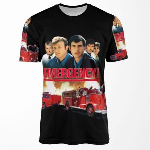 Retro Vintage 70S Medical Drama Emergency Tribute All-over-print T-shirt