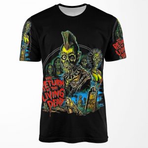 Return Of The Living Dead Tarman Poster Art All-over-print T-shirt