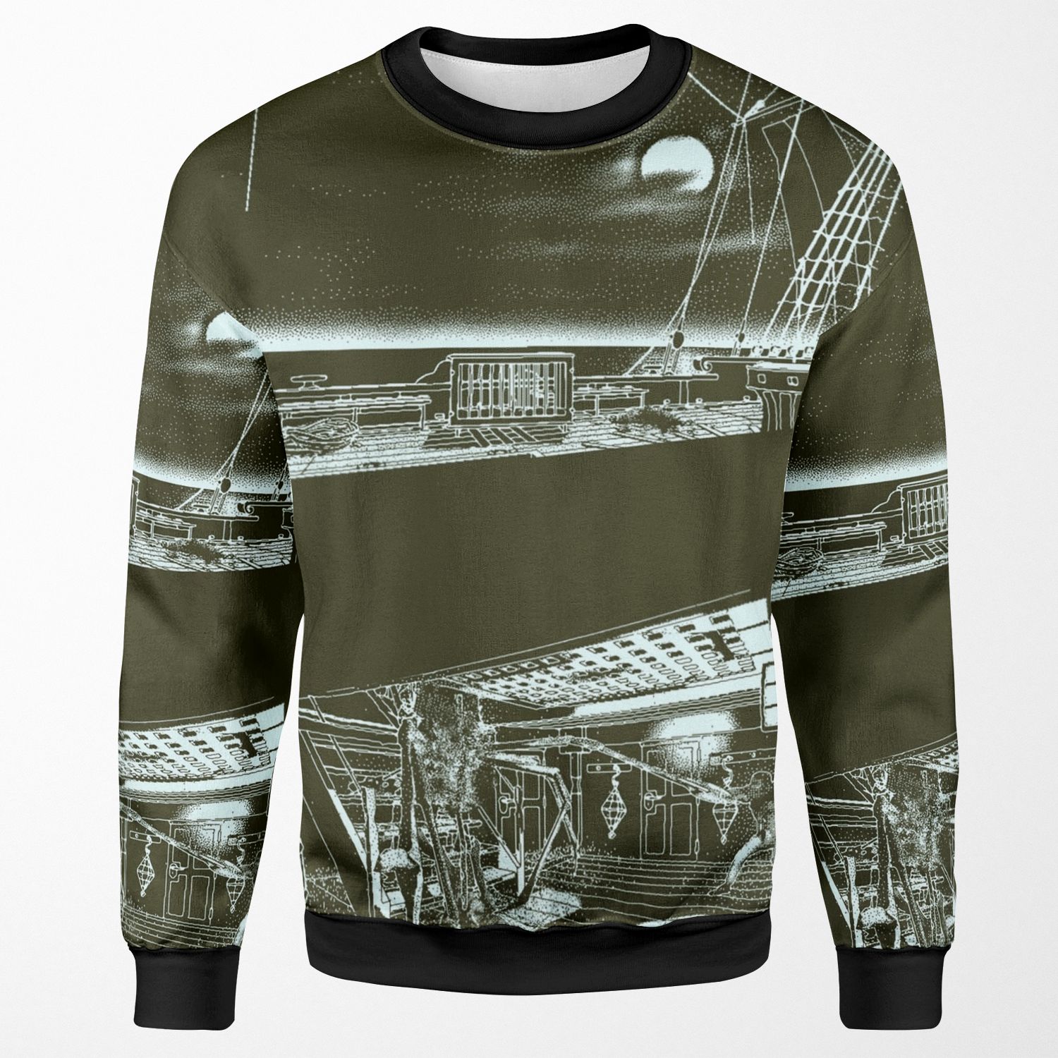 Return Of The Obra Dinn All-over-print Unisex Sweatshirt
