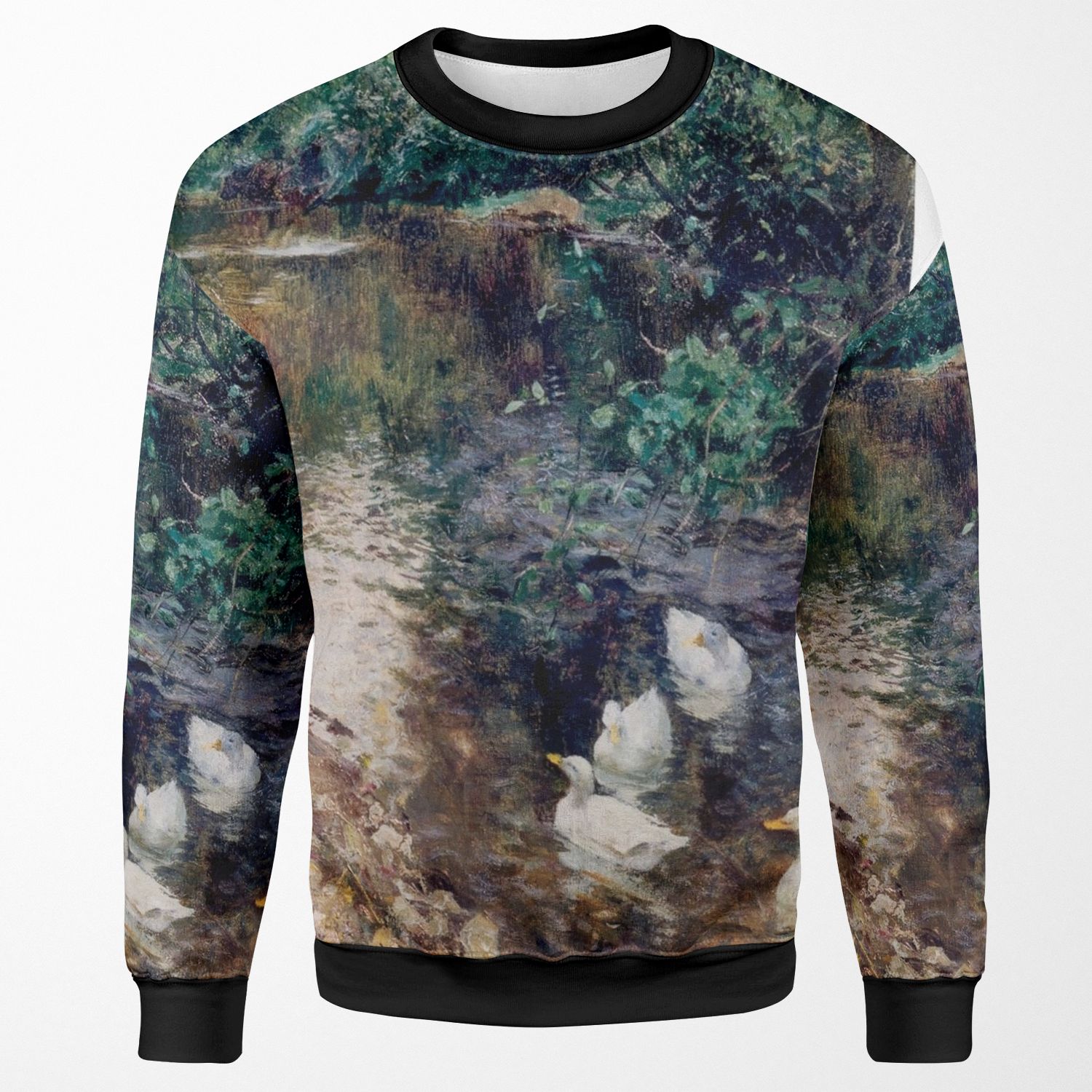 Reverie Near The Stream Evariste Carpentier All-over-print Unisex Sweatshirt