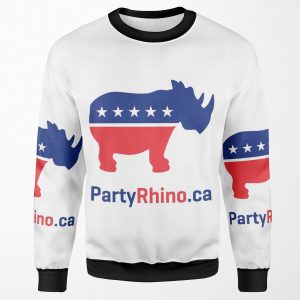 Rhino Party Logo 2019 All-over-print Unisex Sweatshirt