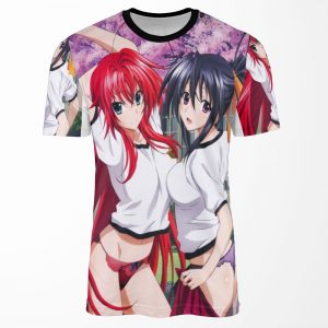 Rias And Akeno All-over-print T-shirt