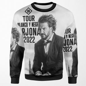 Ricardo Arjona Blanco Y Negro Tour All-over-print Unisex Sweatshirt