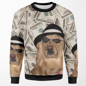 Rich Dog Doggo 3 All-over-print Unisex Sweatshirt
