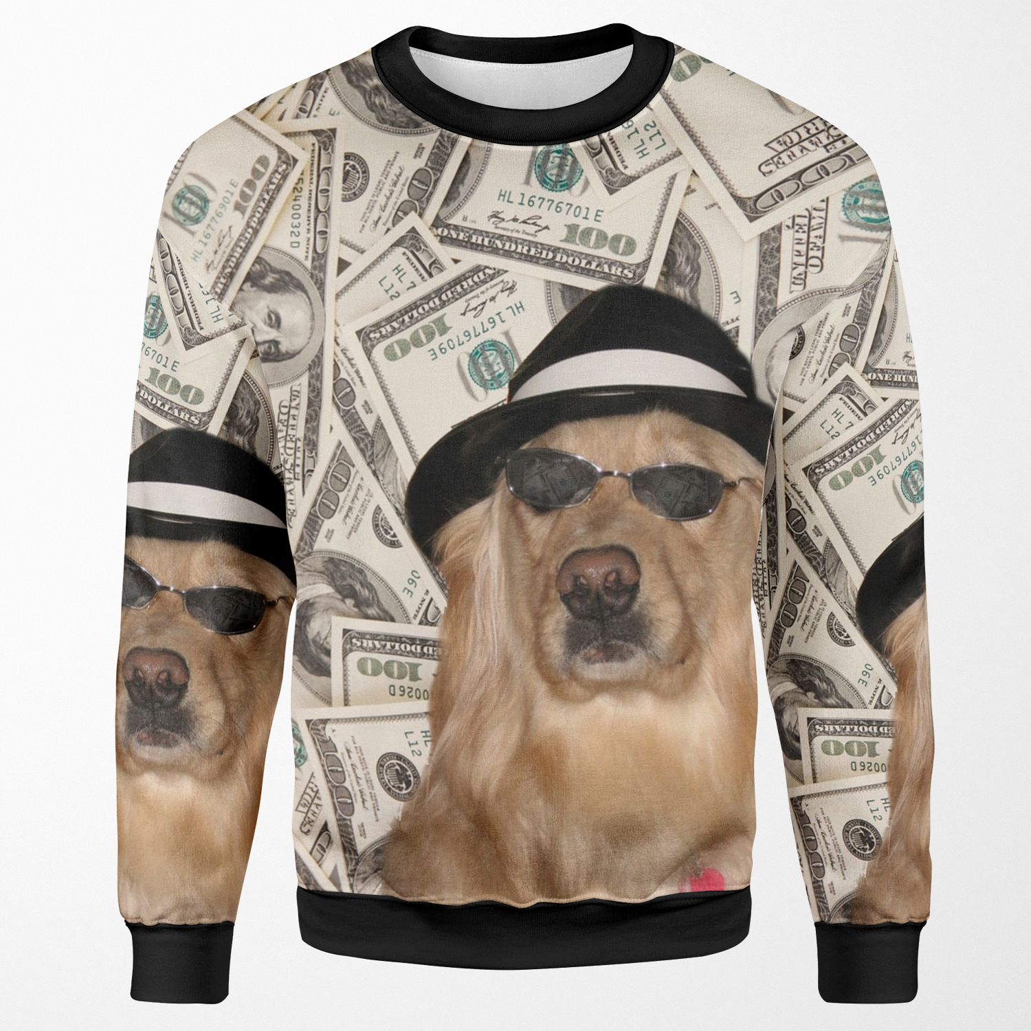 Rich Dog Doggo 3 All-over-print Unisex Sweatshirt