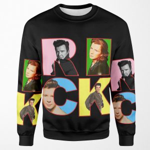 Rick Astley Pop Art Rick All-over-print Unisex Sweatshirt