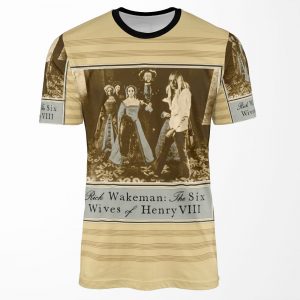 Rick Wakeman The Six Wives Of Henry Viii 1973 All-over-print T-shirt