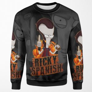 Ricky Spanish All-over-print Unisex Sweatshirt